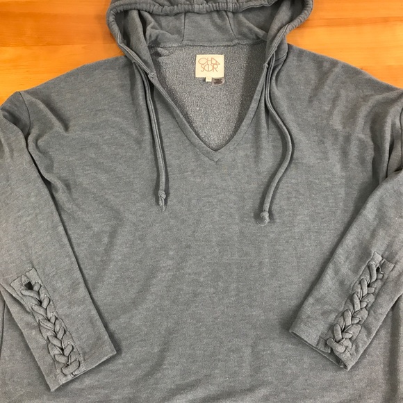 Chaser blue-gray pullover hoodie large - Picture 8 of 12